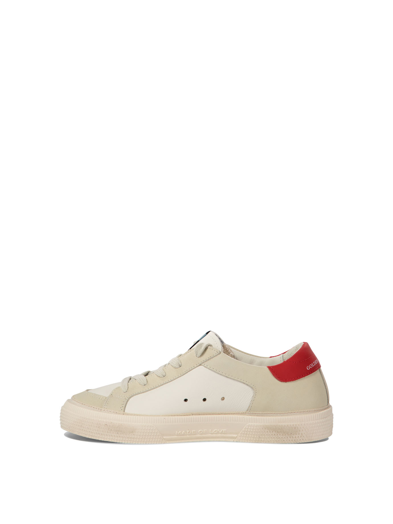 GOLDEN GOOSE KIDS White May sneakers